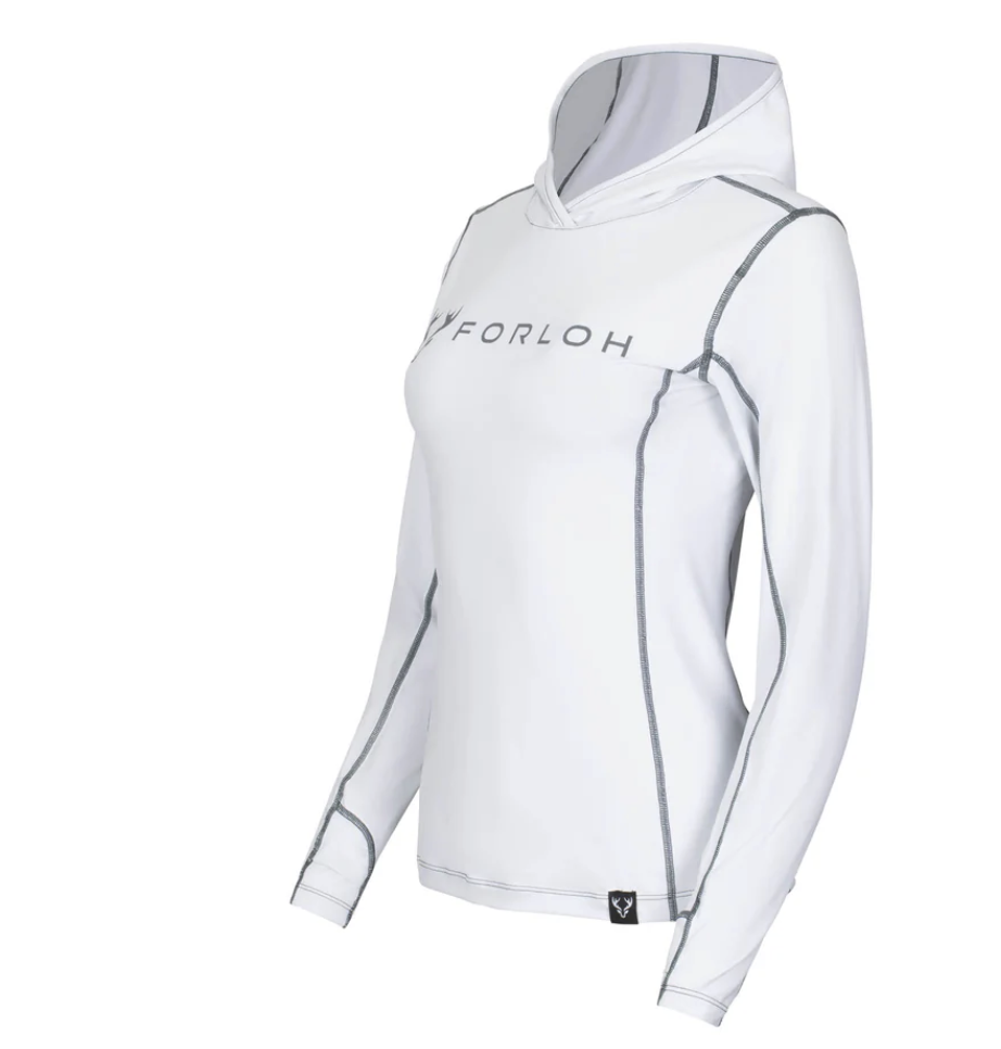 hooded long sleeved shirt